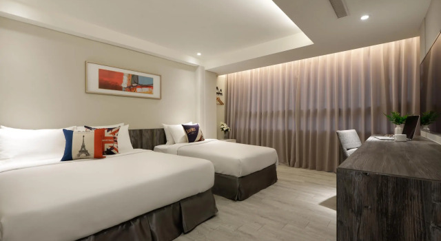 Трёхместный номер Superior Taichung Amour Hotel