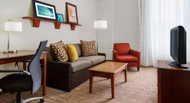Двухместный люкс c 1 комнатой Residence Inn Houston Downtown/Convention Center