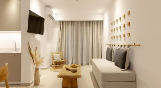 Supérieure appartement 1 chambre avec balcon Andreotis Hotel Apts