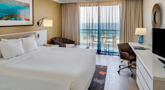 Premium Double room with ocean view Hilton Barbados Resort