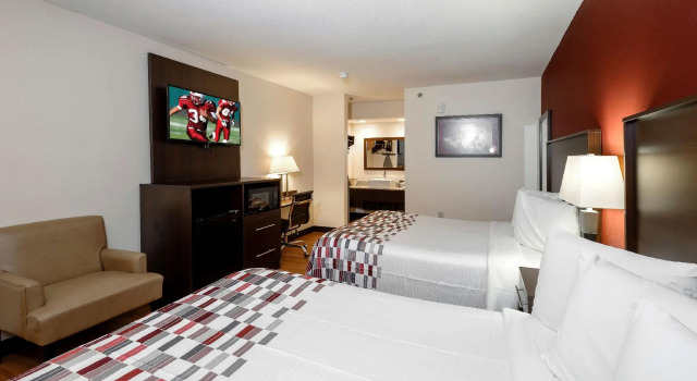 Deluxe Vierer Zimmer Red Roof Inn Helen