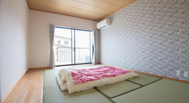 Кровать в общем номере (женский номер) Hakone Guest House gaku