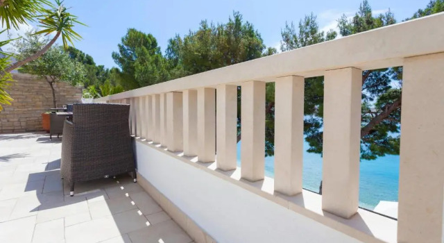 Студия с балконом и с видом на море Beach Apartments Ankora