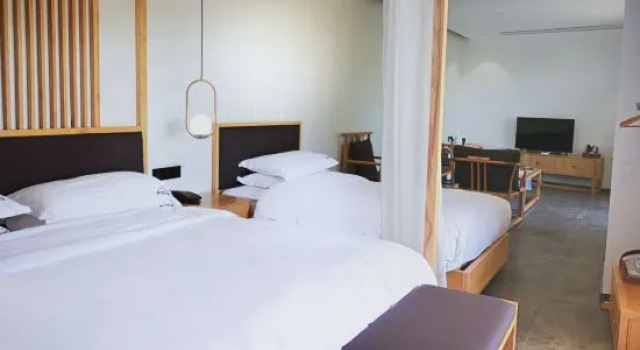 Люкс Deluxe Mingshan Qingyuan Tea Yard  Hotel