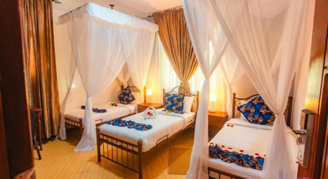 Standard triple chambre The Okaseni Lodge