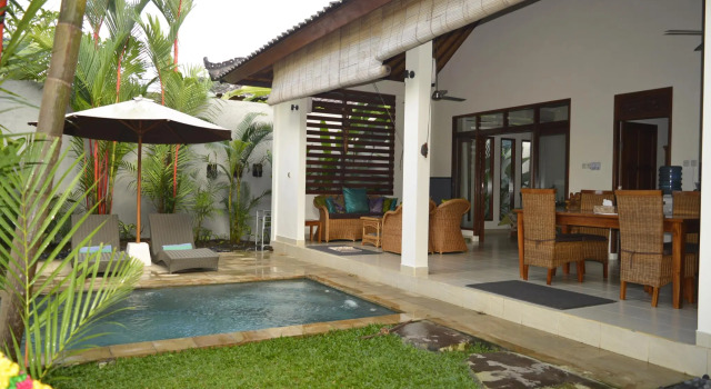 Villa Palm Kuning, Rezerwuj Willa Domki letniskowe w Bali, Domek