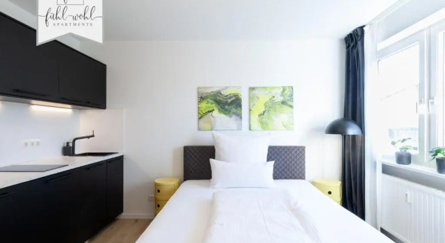 Апартаменты Apartment Wahnfried No4 - Zentral wohnen mit Küche und Duschbad