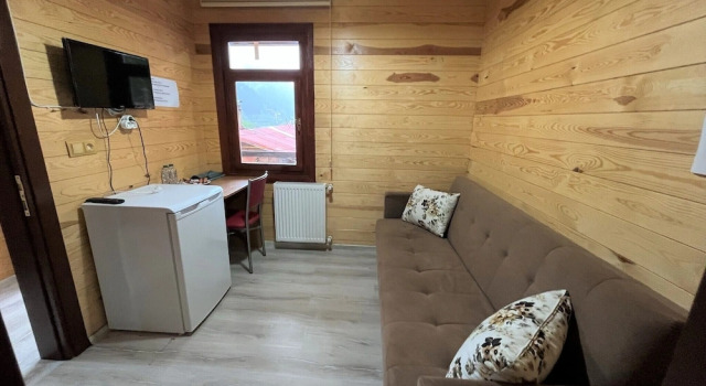 Люкс Deluxe с балконом и с видом на озеро Uzungol Cerrahpasa Suites