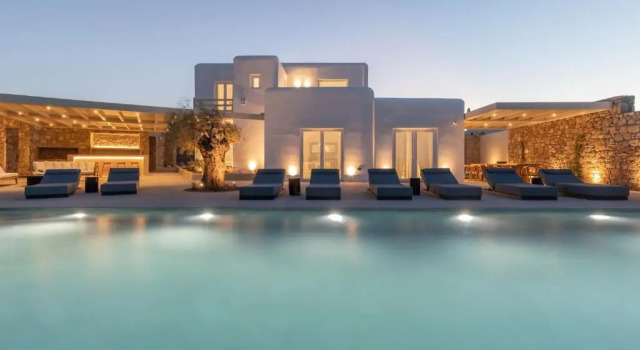 Вилла Amnos Mykonos - A Blue Eye Collection Villa