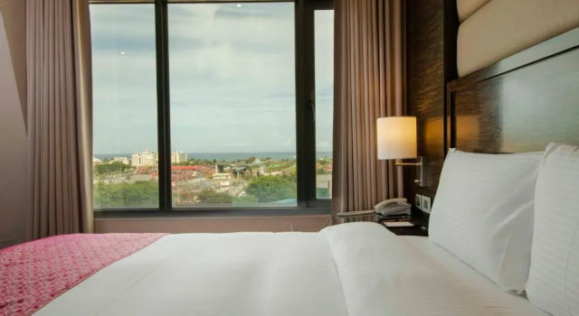 Четырёхместный номер Standard с видом на море Arsma Hotel