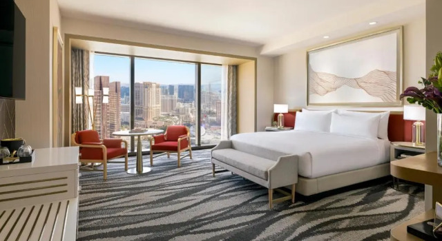 Двухместный номер Premium с видом на город Las Vegas Hilton At Resorts World