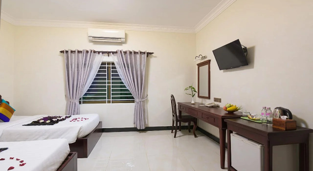 Angkor Indradevi Boutique, Забронировать Бутик-отель Отели Сиемреап 3 звезды, 3*