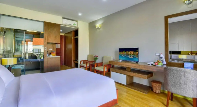 Двухместный номер Standard с видом на бассейн MANLI Resort Quảng Bình