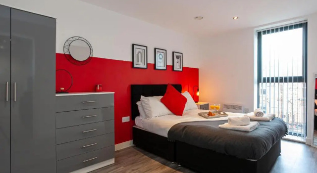 Апартаменты Stylish 1 bed Apt - Fallowfield - Free parking