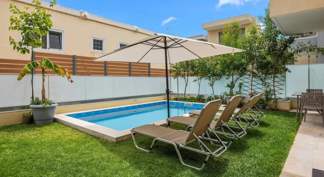Коттедж Park and sea view Villa with Private Pool 2