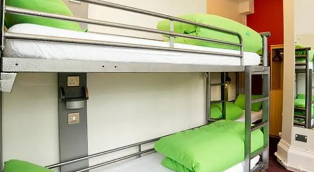 Seng i sovesal (sovesal til mænd) YHA Castleton Losehill Hall - Hostel