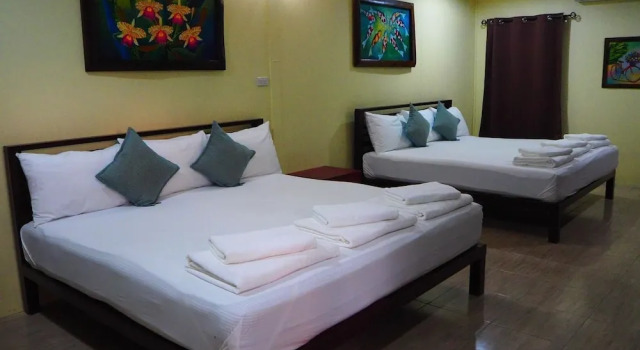 Семейное бунгало с балконом Cozy Resort