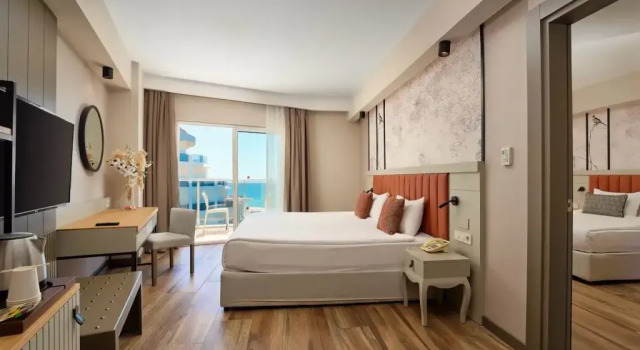 Номер Family с видом на море Seaden Sea Planet Resort & Spa