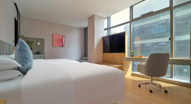 Двухместный номер Standard с видом на город Pagoda Hotel Hangzhou Binjiang