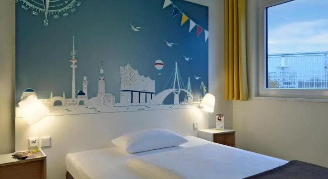 Двухместный номер B&B Hotel Hamburg-Nord