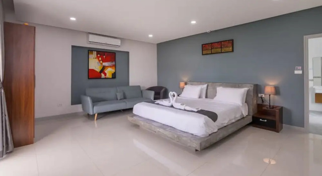 Люкс с красивым видом из окна Tamara Resort Bangsary