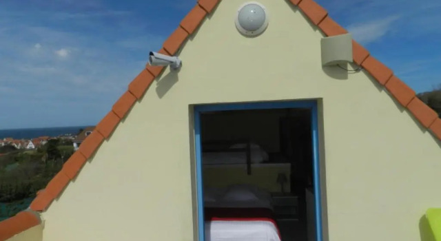Семейный номер Standard с частичным видом на море Hôtel Le Vivier WISSANT - Vue Mer - Côte dOpale - Baie de Wissant - 2CAPS