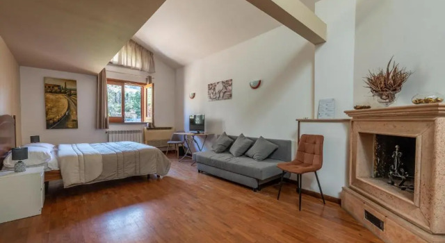 Четырёхместный номер Standard с видом на сад Bouganville Home Mondello