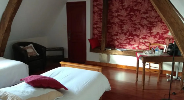 Семейный люкс Chambre dHôtes Le Moulin des Landes
