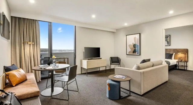 Апартаменты с 3 комнатами Quest Maribyrnong