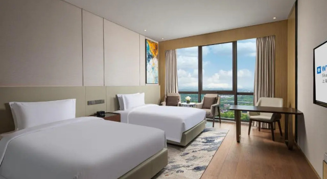Двухместный номер Superior Wyndham Shanghai Pudong
