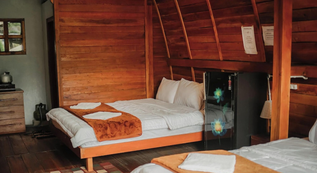 Family Cottage with garden view Omah Lumbung Nexura Escapes