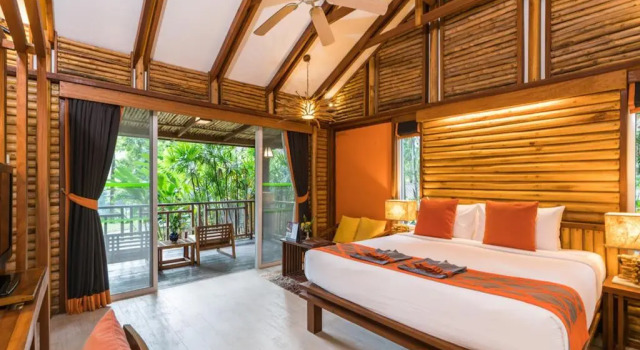 Двухместный номер Deluxe с видом на реку Home Phutoey River Kwai Hotspring & Nature Resort