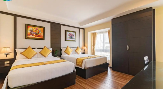 Семейный номер Superior с видом на город Hoang Minh Chau Ba Trieu Hotel