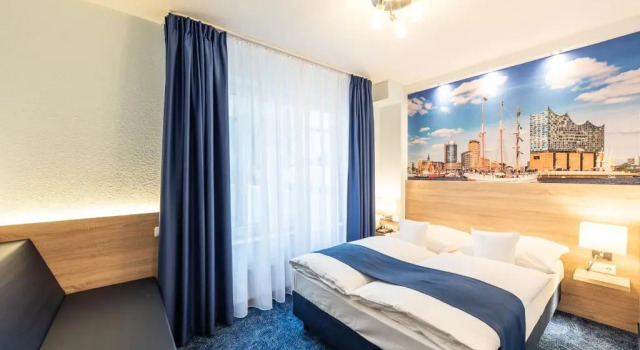 Номер Standard Hotel Hanseport Hamburg