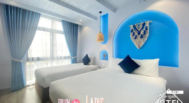 Трёхместный номер Standard с видом на озеро Riverside Mini Hotel Grand World Phu Quoc