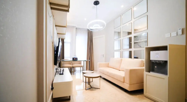 Апартаменты Enchanting And Beautiful 2Br Apartment At Supermall Mansion Benson Tower