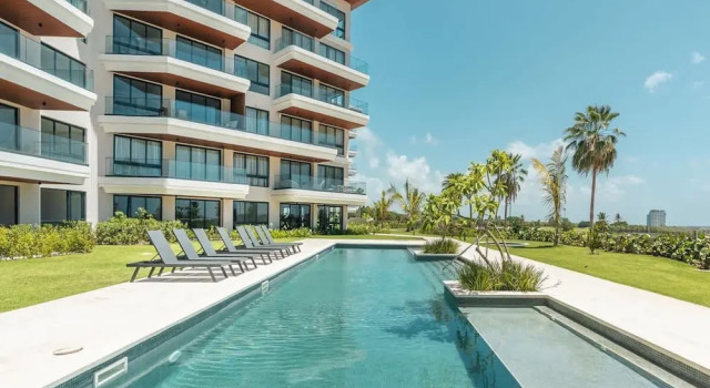 Апартаменты Stylish Apartment With Pool View in Cap Cana