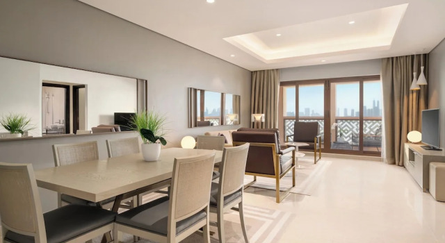 Семейные апартаменты с 3 комнатами Wyndham Residences The Palm