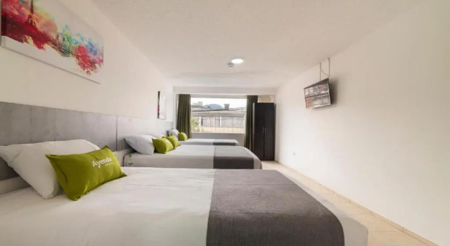 Четырёхместный номер Standard Ayenda 1055 Agora INN Corferias