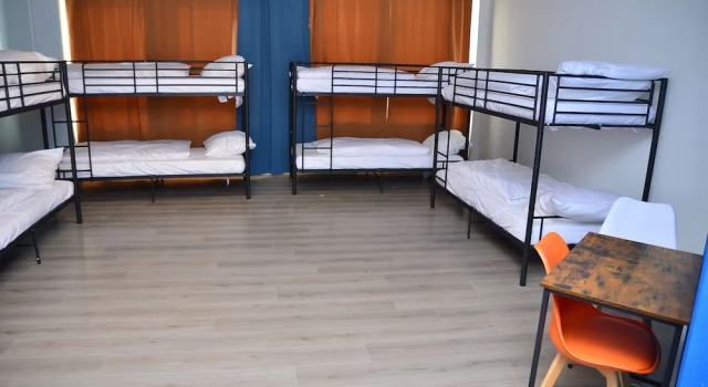 Кровать в общем номере Xenon hostels