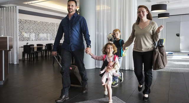 Двухместный семейный номер Standard Courtyard by Marriott Toulouse Airport