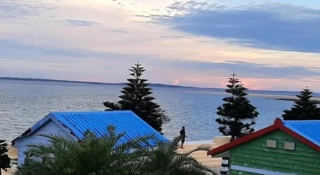 Camera doppia Standard con balcone e con vista mare Captains Homestay
