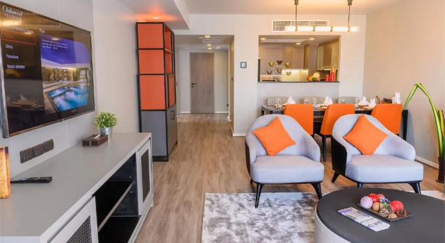 Номер Premier с 3 комнатами Oakwood Residence Sukhumvit Thonglor Bangkok