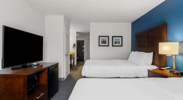 Четырёхместный люкс Comfort Inn & Suites near Tinley Park Amphitheater