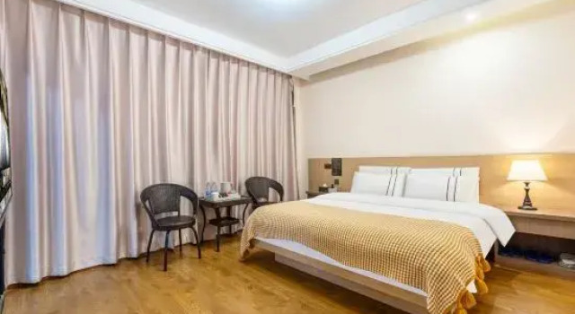 Кровать в общем номере Yunxi and Home Hotel