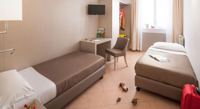 Семейный номер Standard с балконом и с видом на море Hotel Vesuvio
