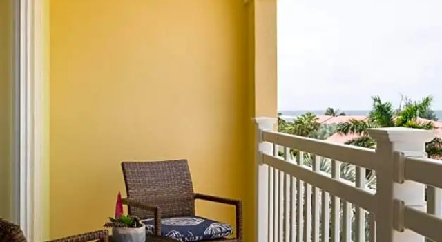 Номер Standard с видом на океан St Kitts Marriott Beach Resort, Casino & Spa