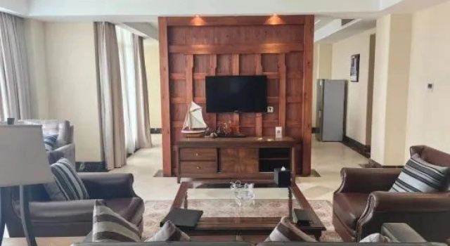 Люкс Дуплекс с 3 комнатами с видом на море Changhai Haichang Guanglu Island Resort Hotel