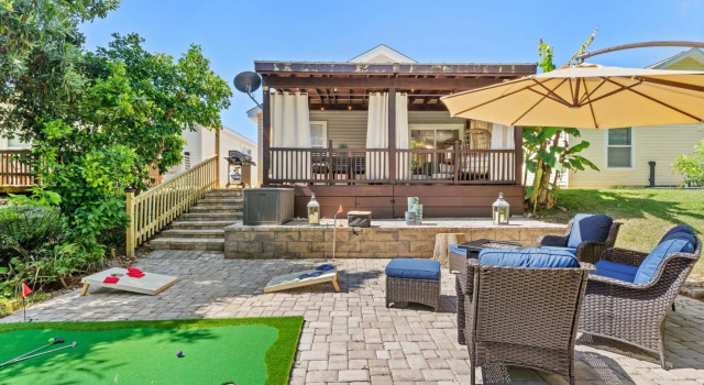 White Cap Surf Shack - Beach, Pools, Tiki-Deck, Arcade, Putting green, Family Fun, Забронировать Отель Панама-Сити Панхэндл Флорида, рядом с Барнакл Бэй