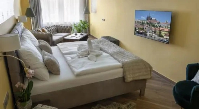 Luxo Casal quarto Kaiserstein Palace Apartments